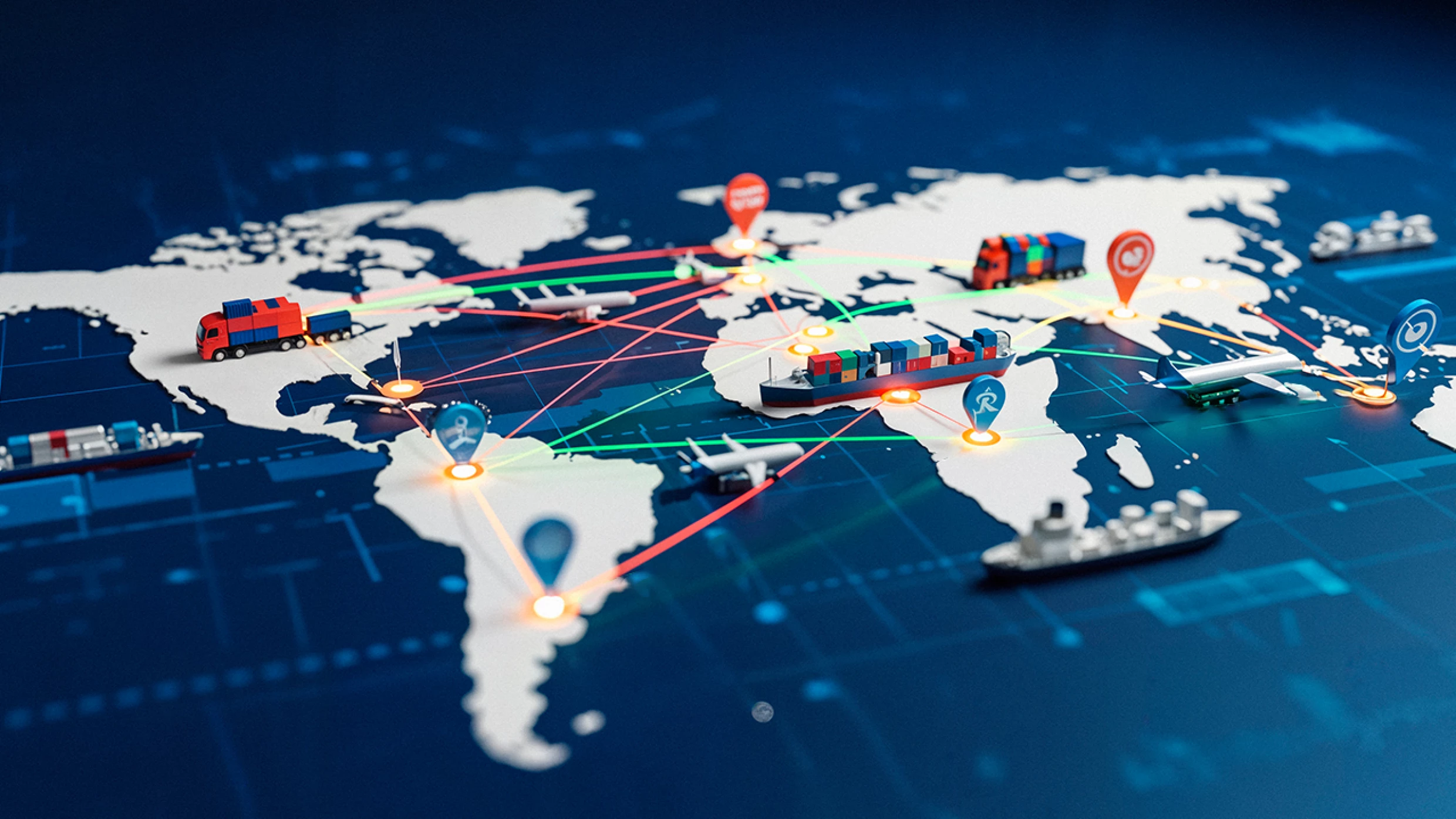 Risk Allocation in Global Shipping Networks